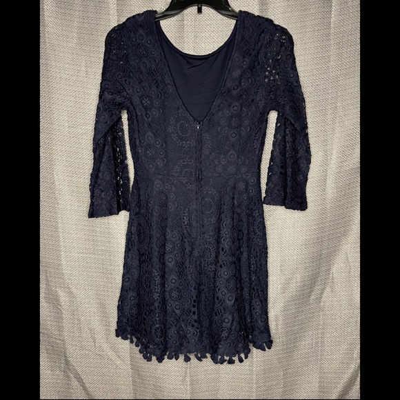 Navy Blue Dress Size Medium - Picture 3 of 6